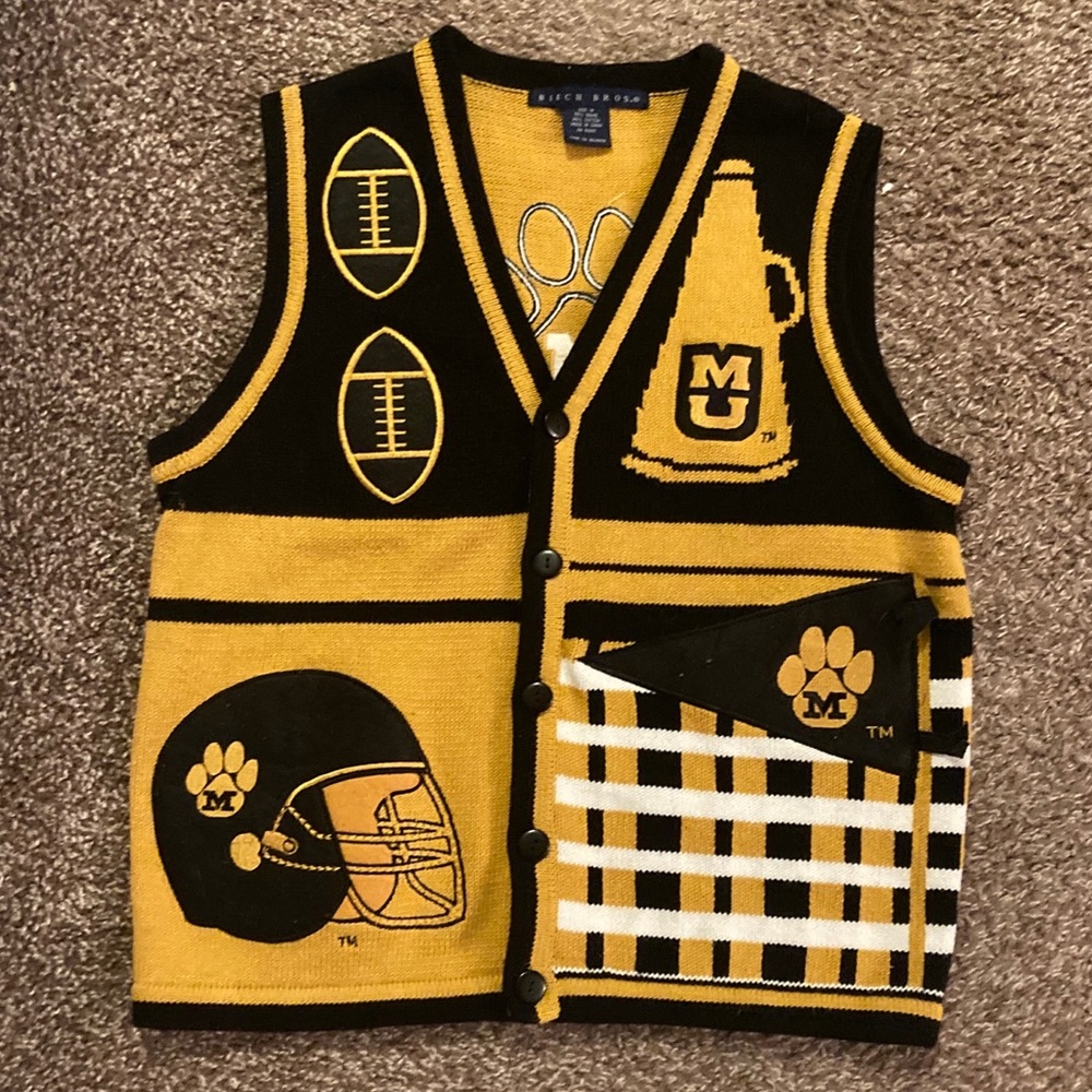 MIZZOU sweater vest